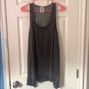 Beautiful bling tank top